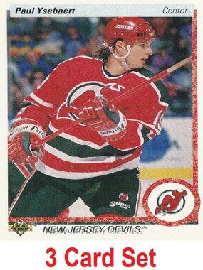 Paul Ysebaert Hockey Card Collection